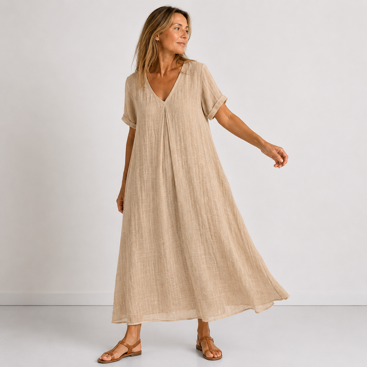 Violet | Flowy Maxi Dress