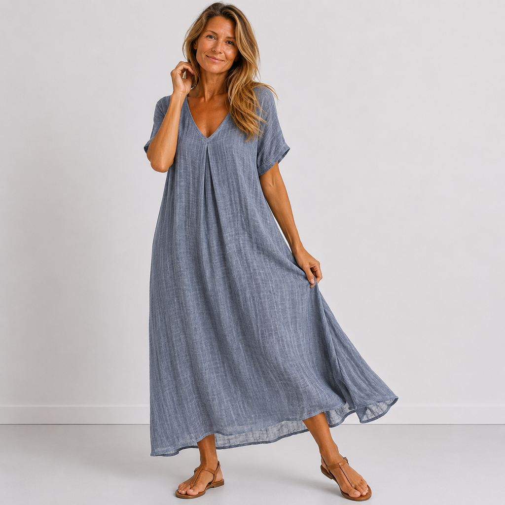 Violet | Flowy Maxi Dress