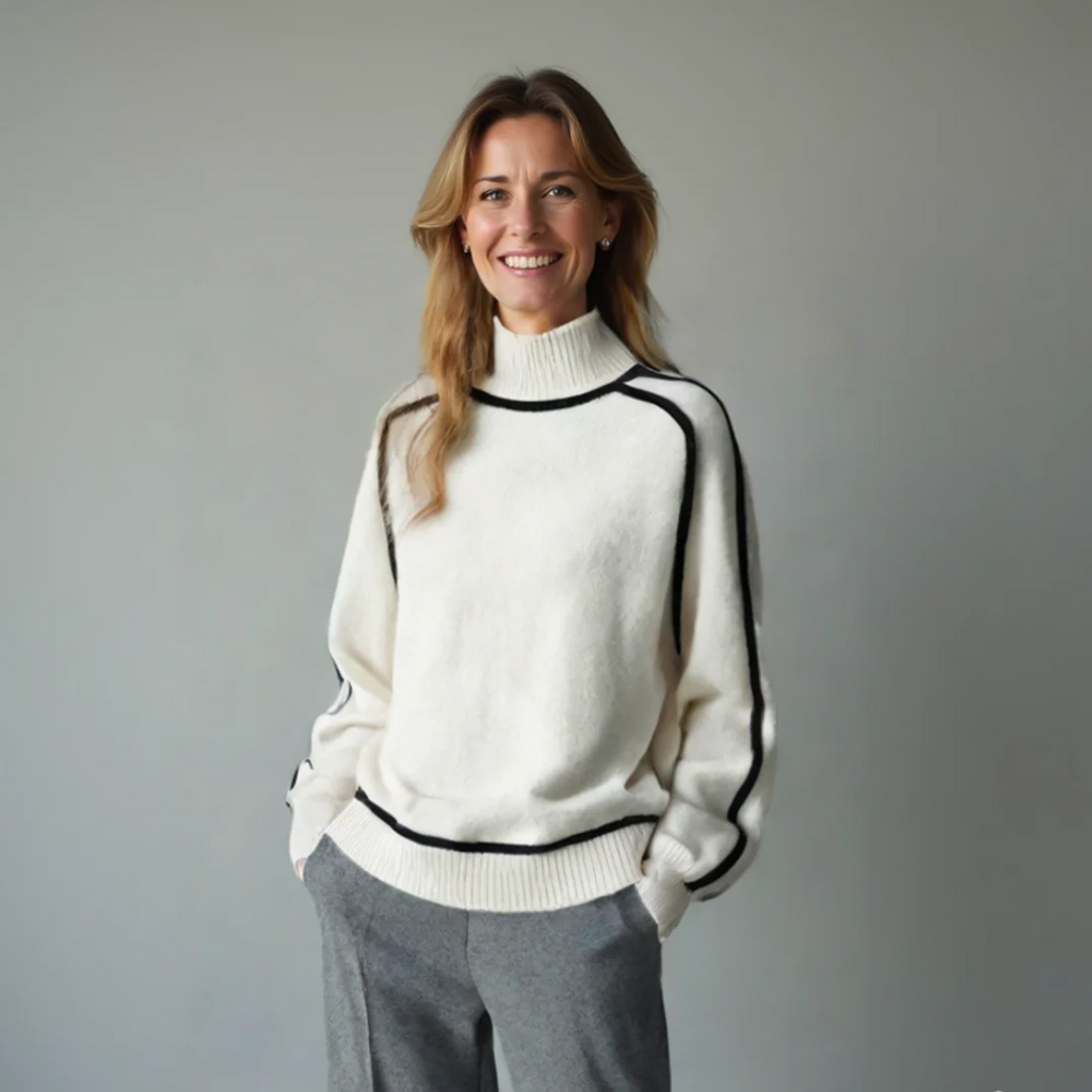 ROSE | Bio Turtleneck Sweater with Premium Comfort