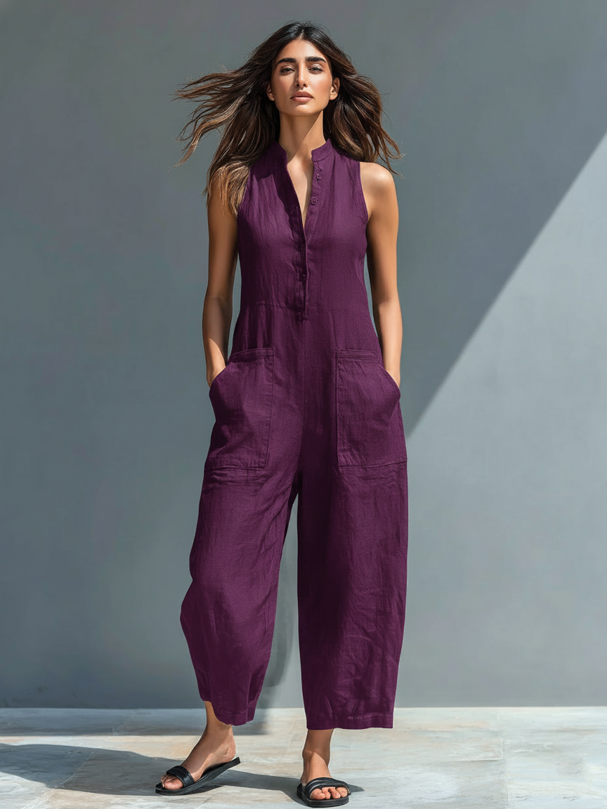 Lucinda | Elegant Sleeveless Jumpsuit