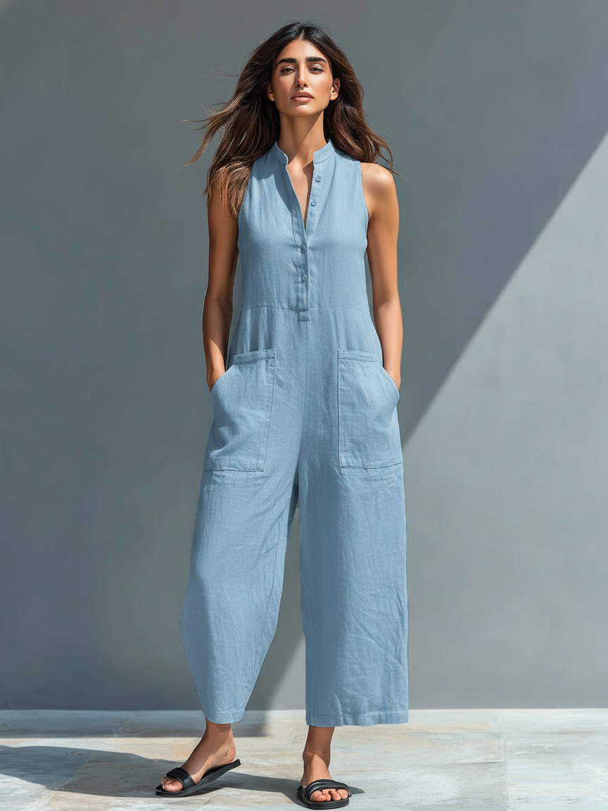 Lucinda | Elegant Sleeveless Jumpsuit