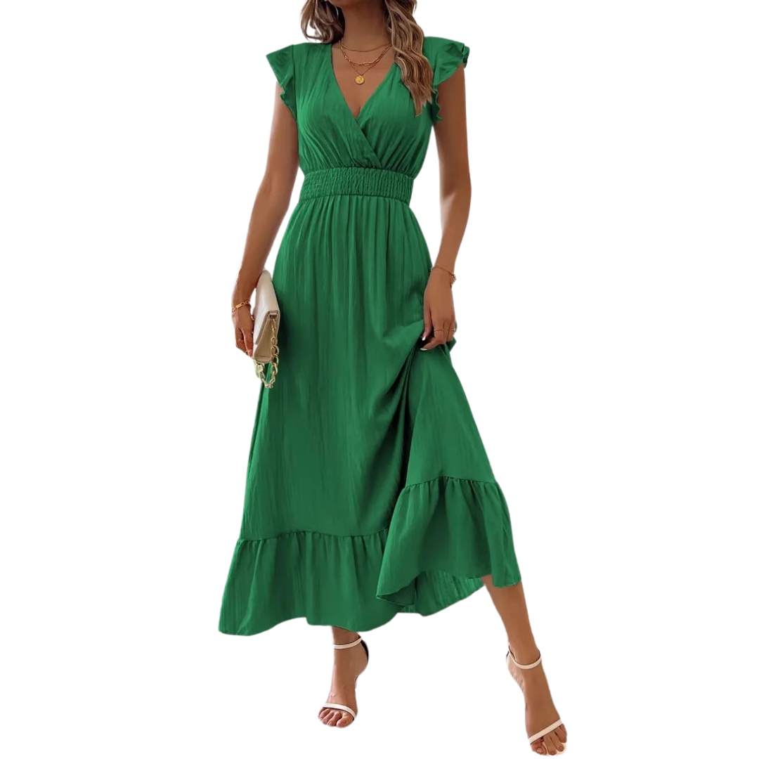 LORELEI | Breezy Short Sleeve Maxi Dress