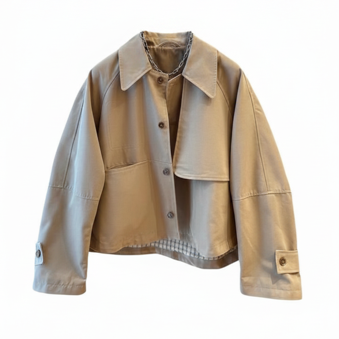 LISBON™ – Korean Workwear Loose Short Jacket
