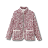 SIGRID™ – Ditsy Floral Quilted Drop-Shoulder Coat