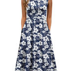 WREN™ – Breezy Floral Pocket Midi Dress