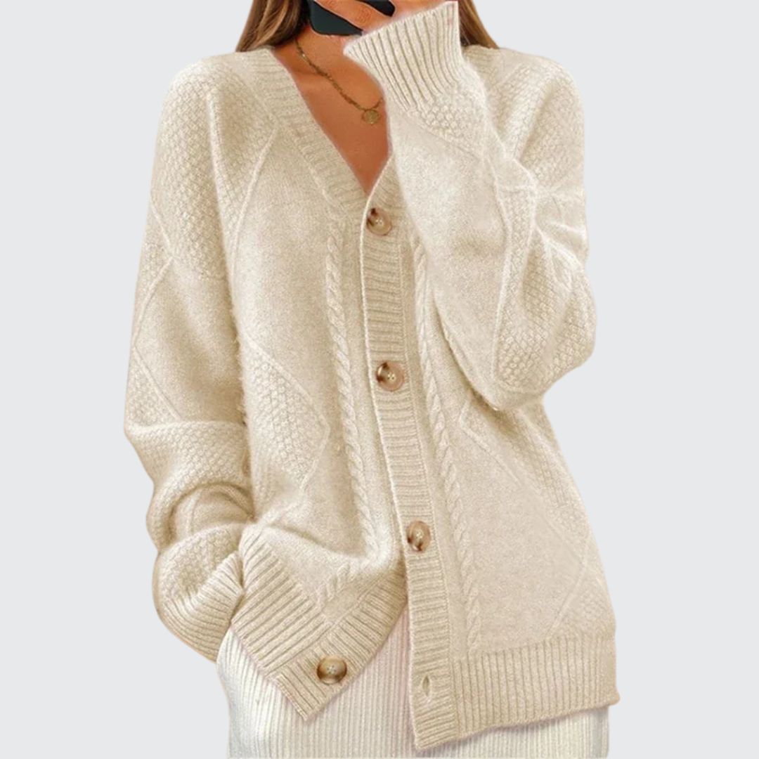 ELISE | Cable Cardigan