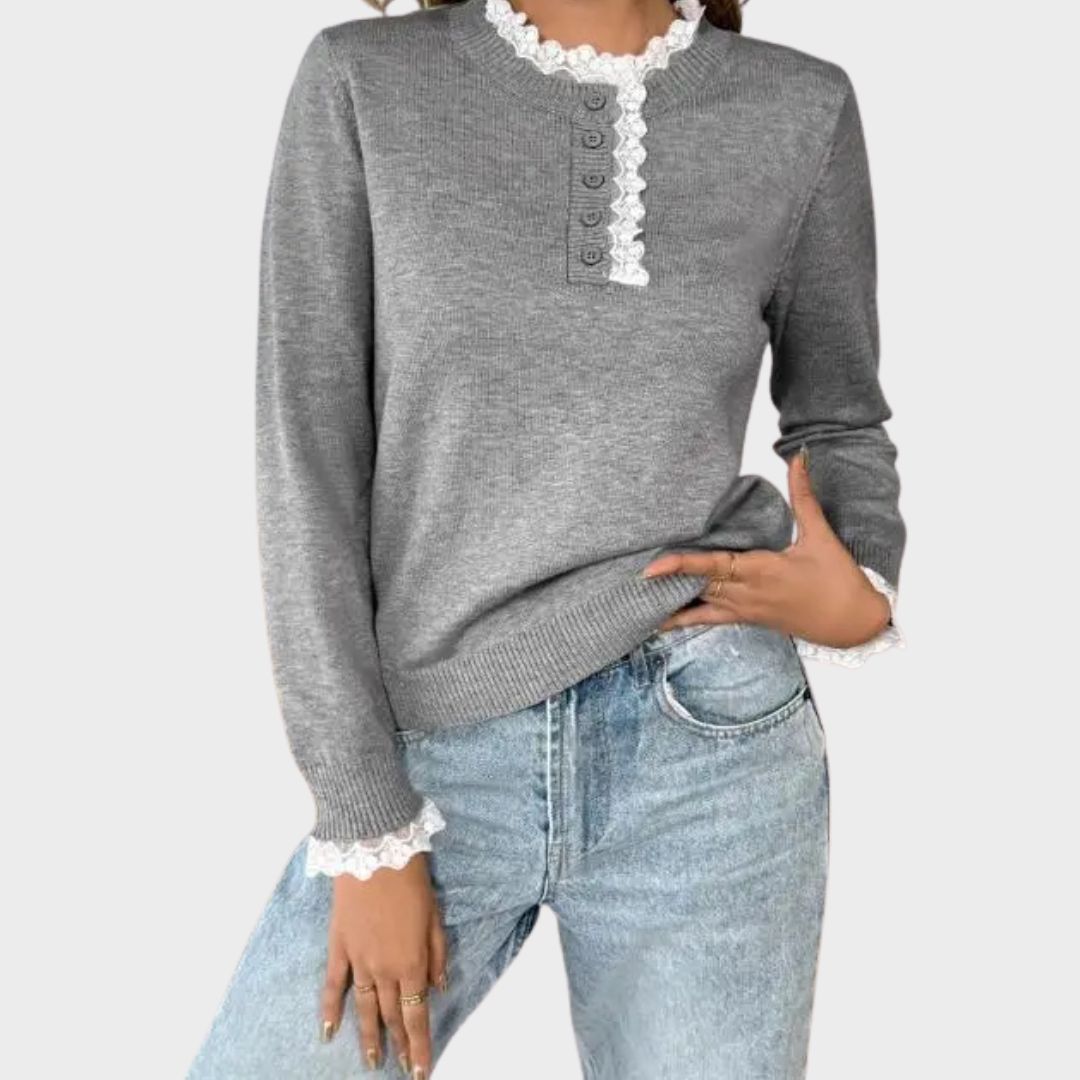 REBECCA | Elegant Retro Sweater