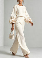 Rosalie | Floral Cuff Two-Piece Set