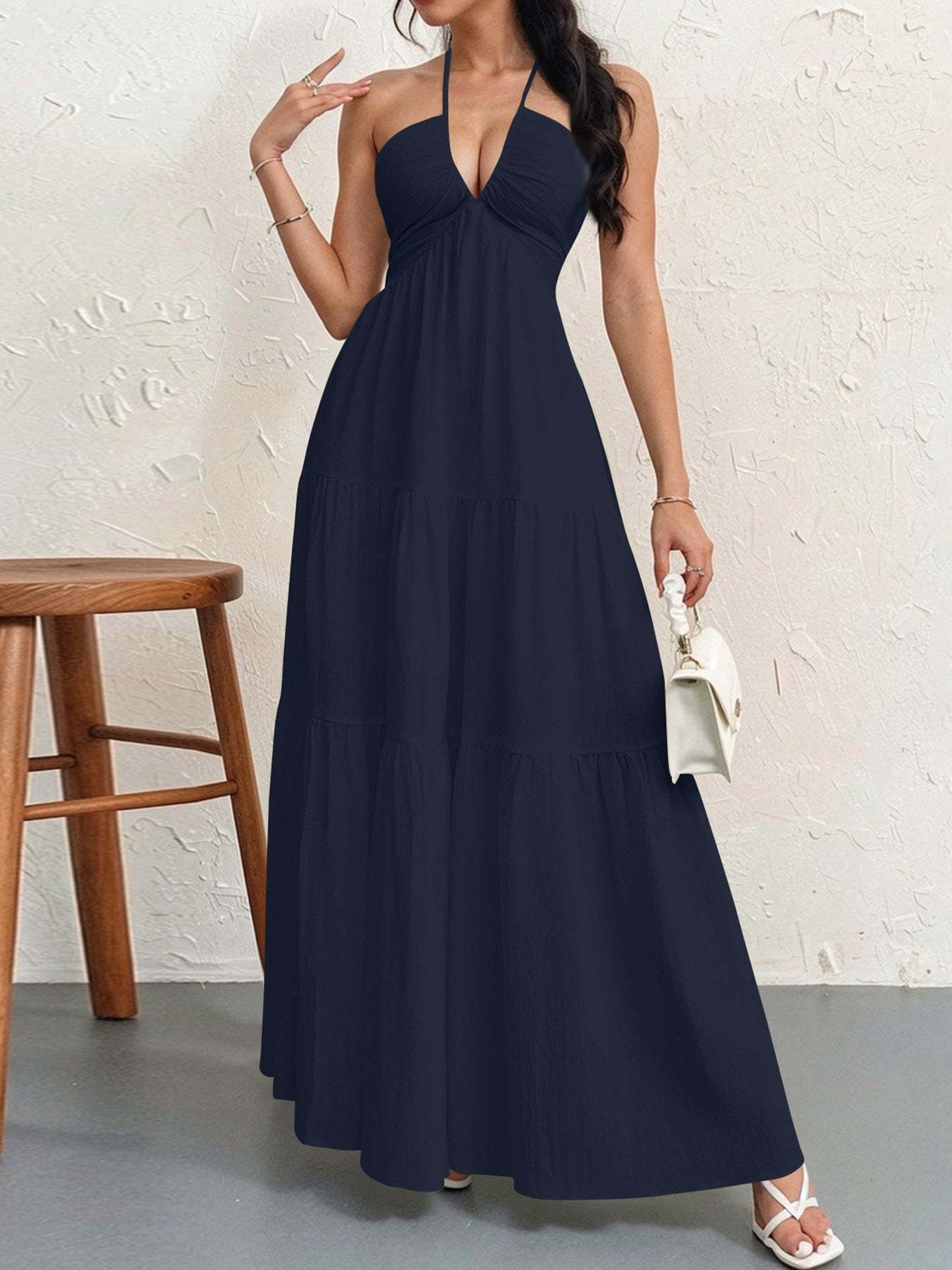 WALO | Casual Loose Fit Sleeveless Summer Maxi Dress