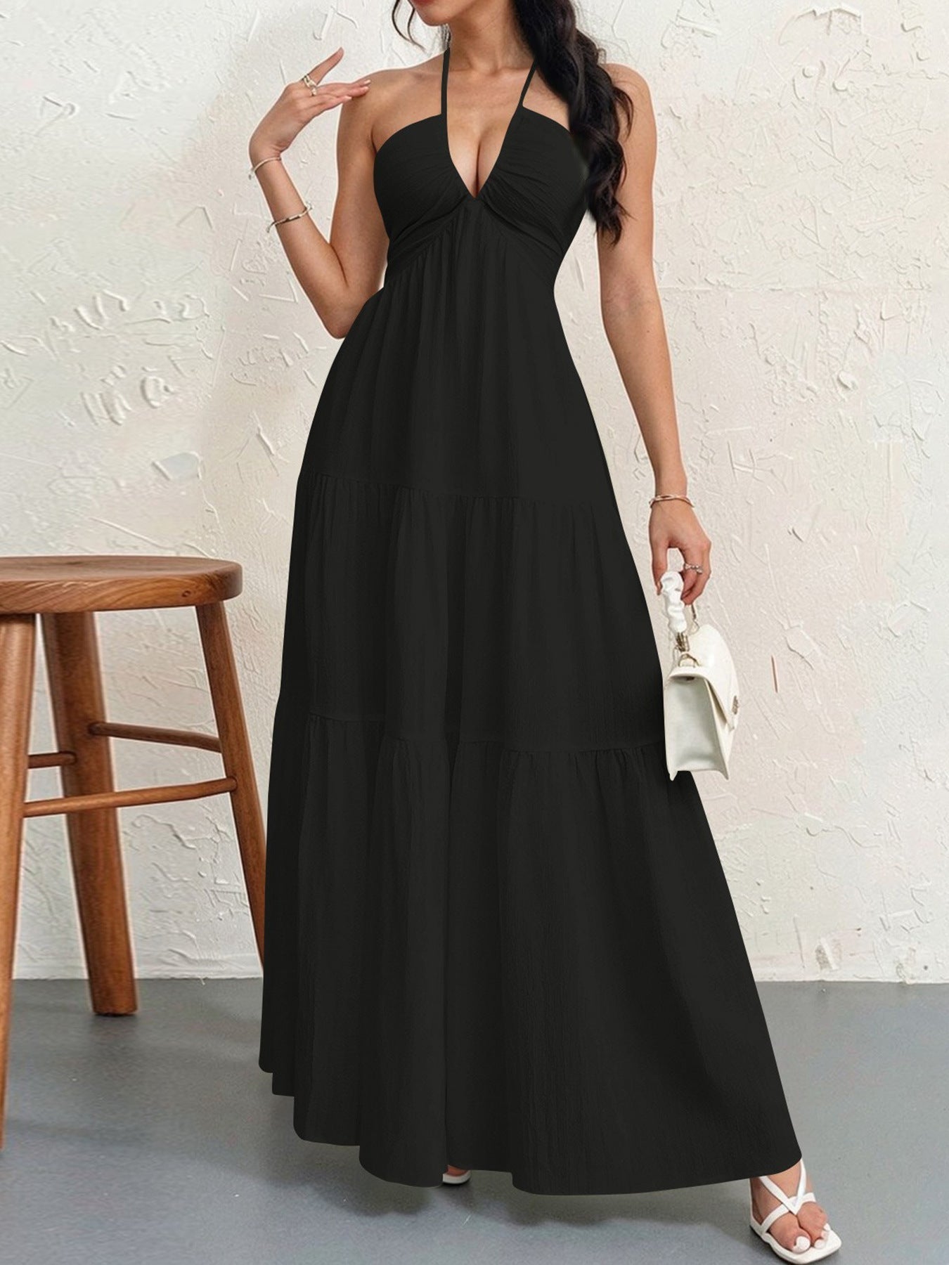 WALO | Casual Loose Fit Sleeveless Summer Maxi Dress