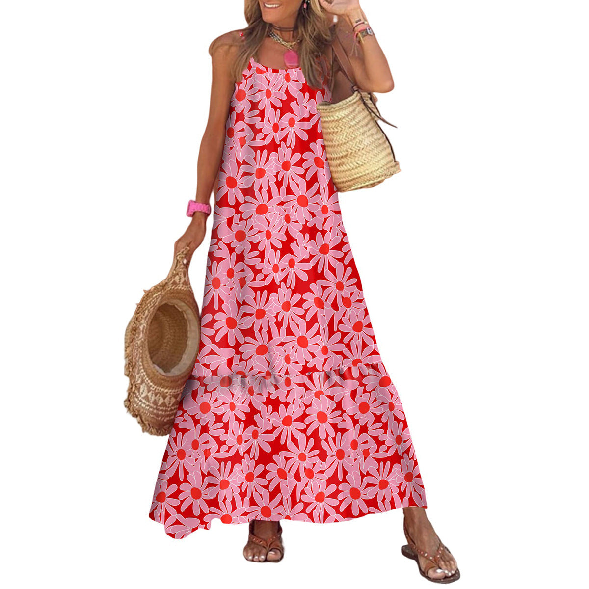 ZARIAMI | Elegant Casual High Waist Summer Maxi Dress
