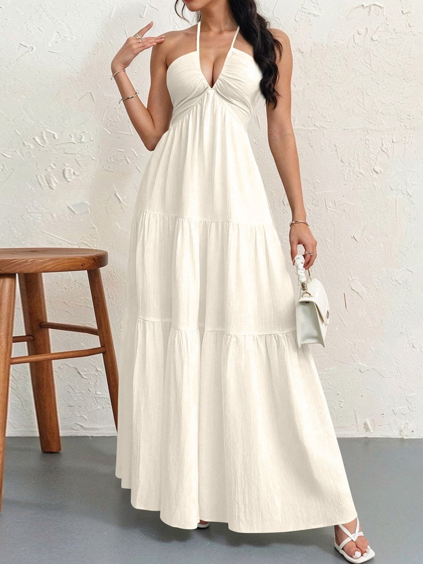 WALO | Casual Loose Fit Sleeveless Summer Maxi Dress