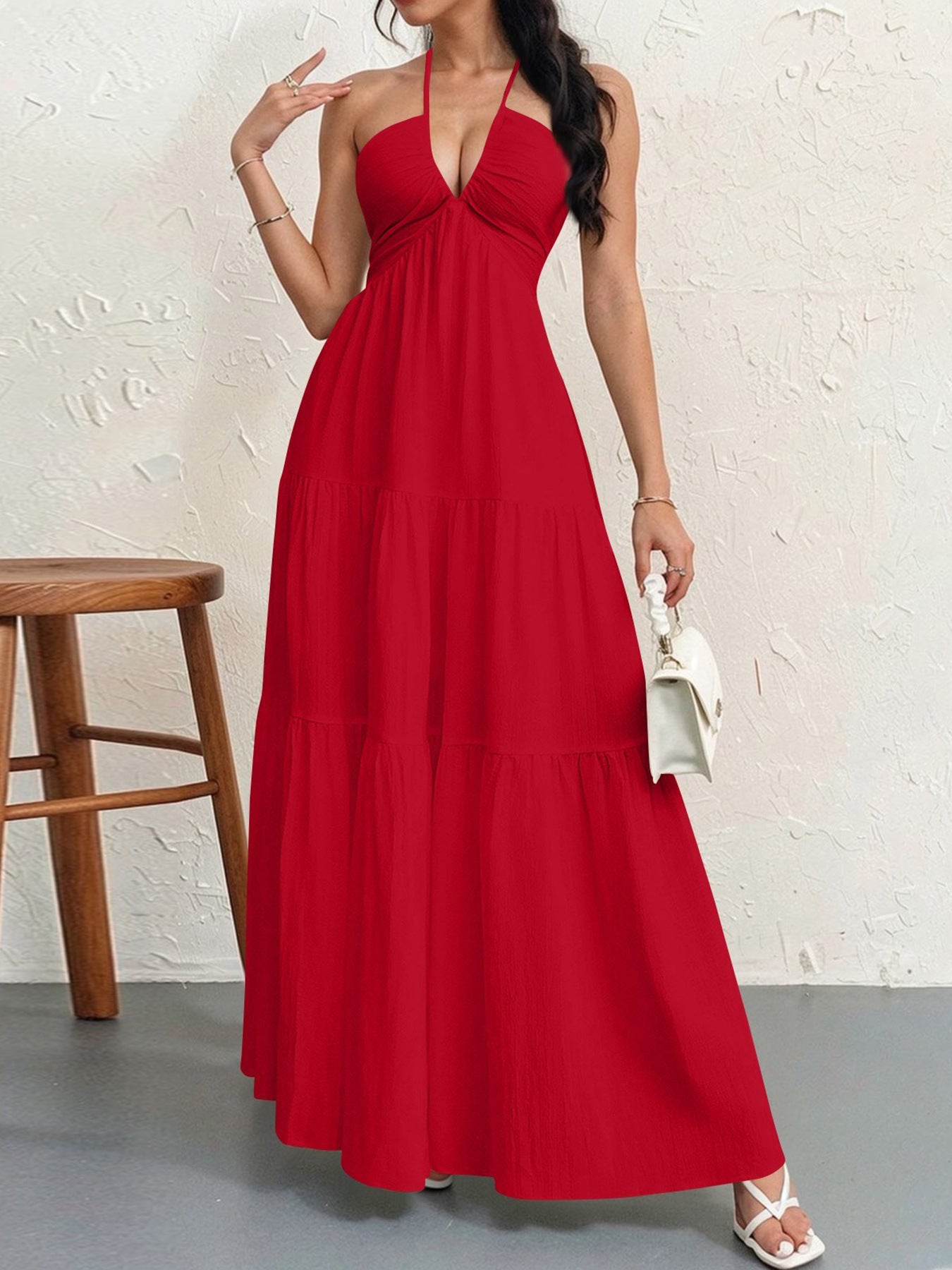 WALO | Casual Loose Fit Sleeveless Summer Maxi Dress