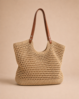 Clare | Handwoven Crochet Tote