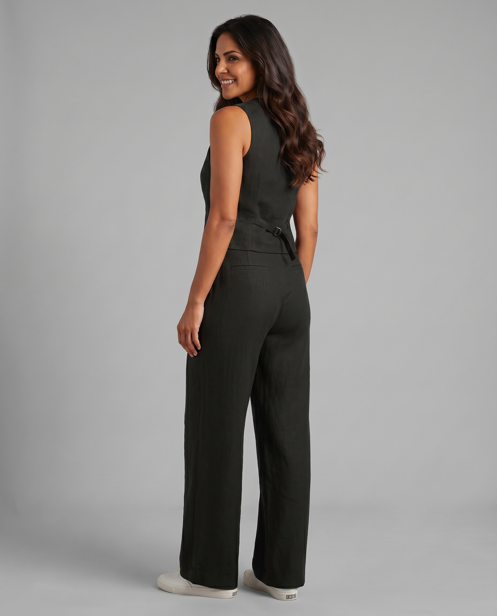 Valentina Moreau | Tailored Linen Co-Ord Set For Women