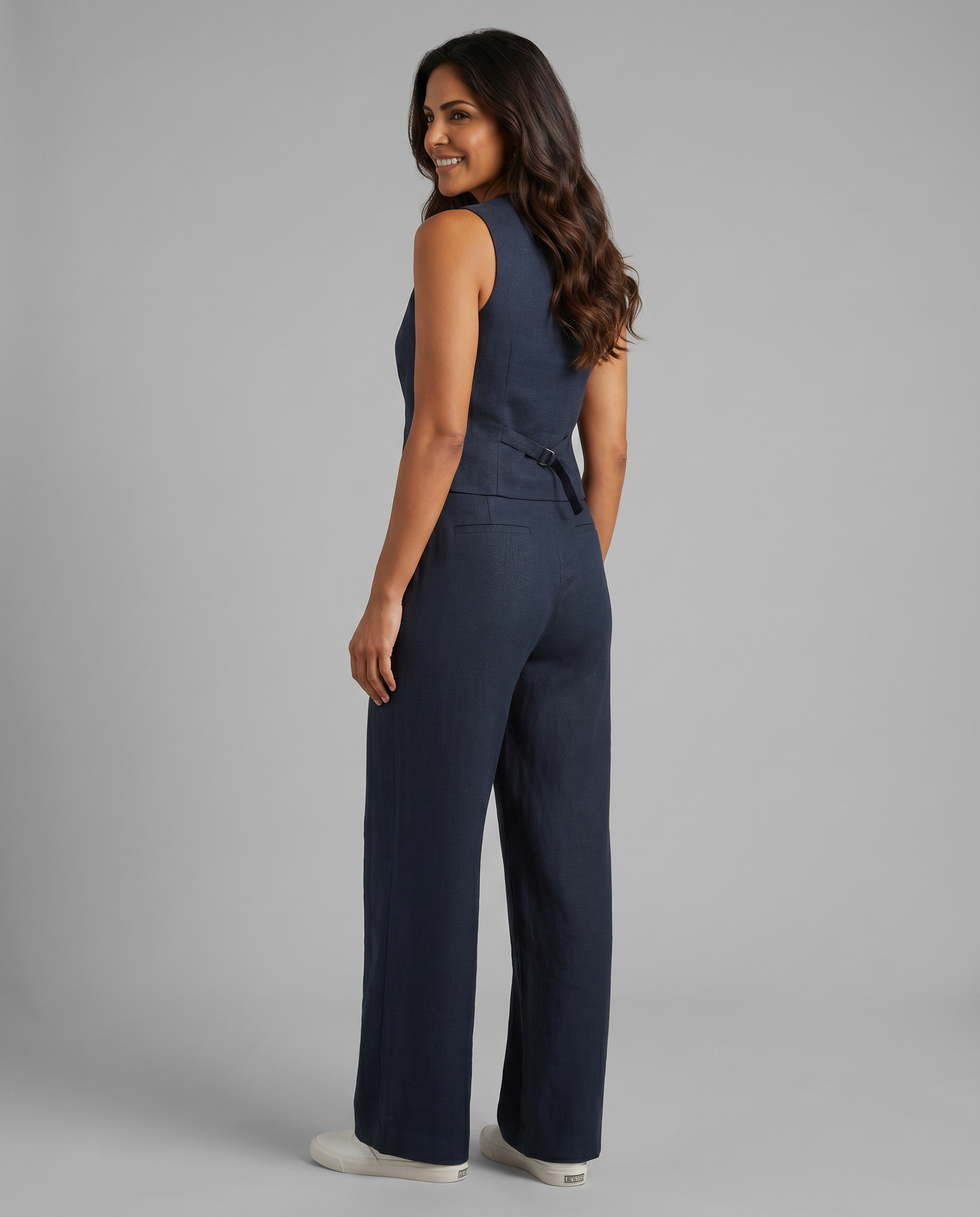Valentina Moreau | Tailored Linen Co-Ord Set For Women