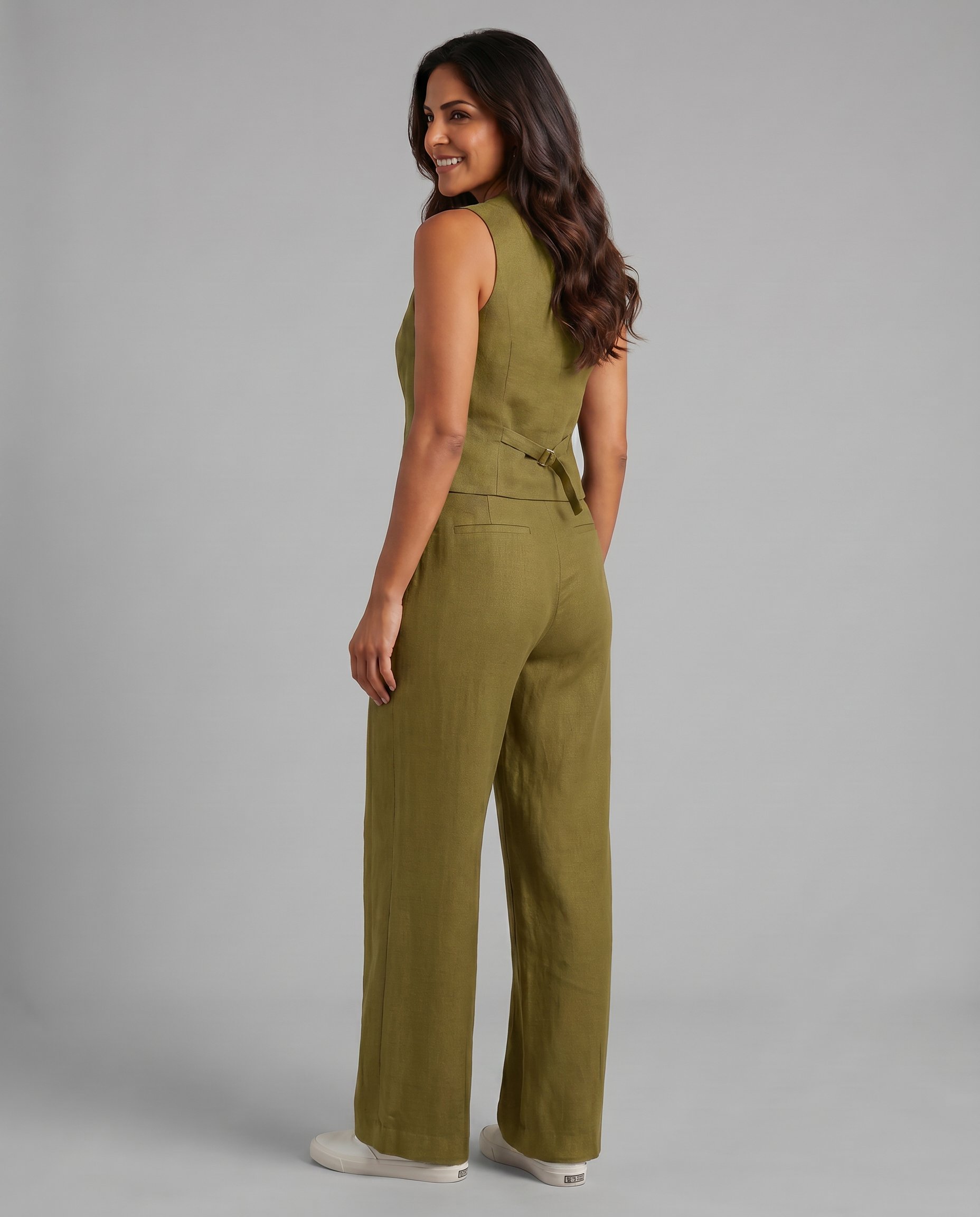 Valentina Moreau | Tailored Linen Co-Ord Set For Women