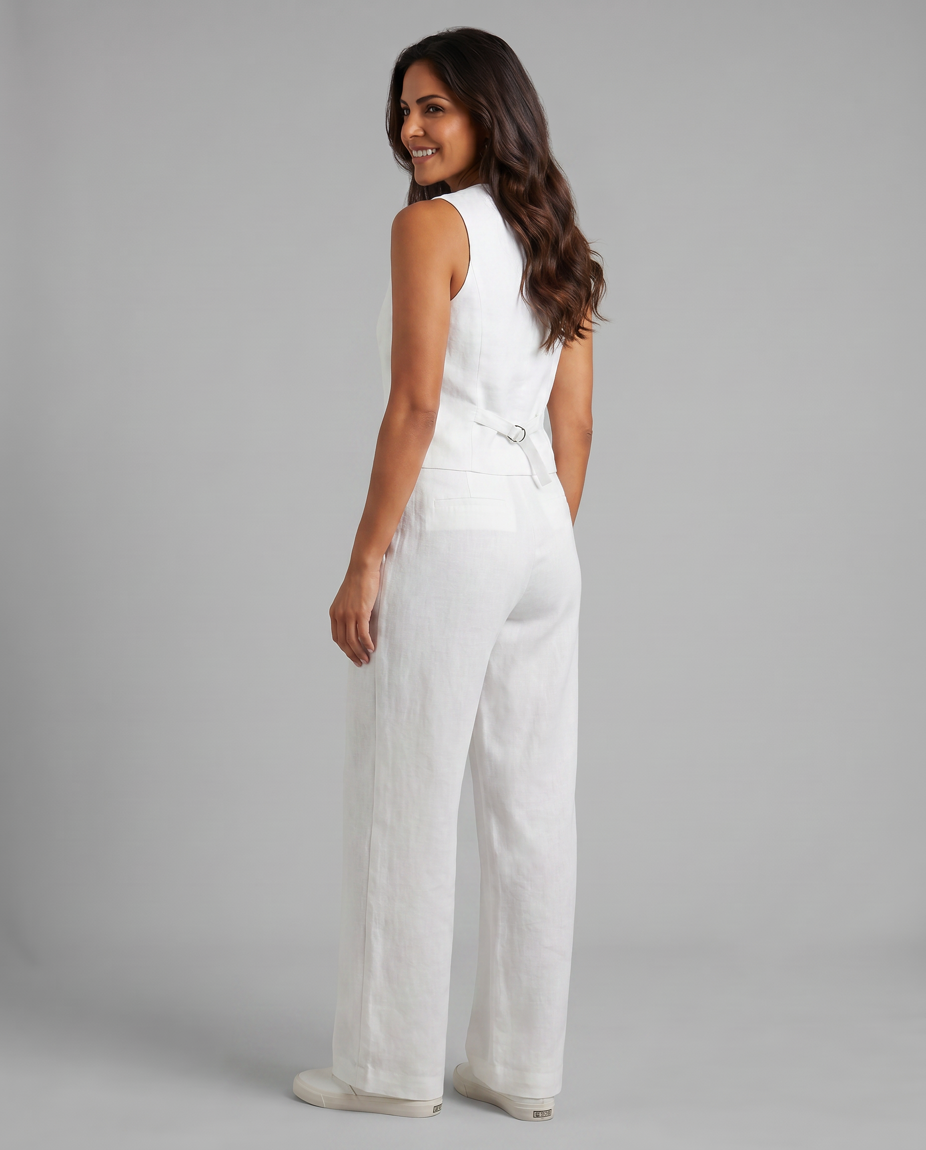 Valentina Moreau | Tailored Linen Co-Ord Set For Women
