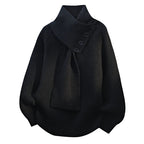 JULIETTE | Cozy Scarf-Neck Sweater