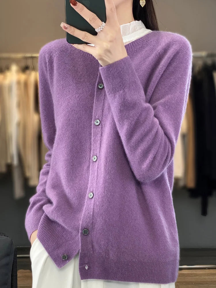 VERONICA | Buttoned Cardigan