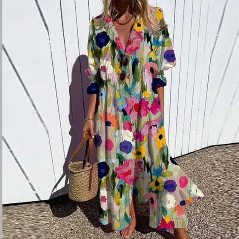 MELISSA | Chic Boho Maxi Dress