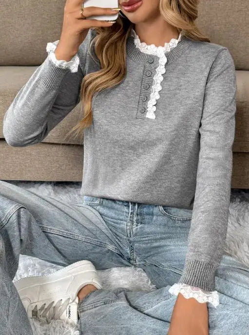 REBECCA | Elegant Retro Sweater