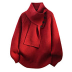 JULIETTE | Cozy Scarf-Neck Sweater