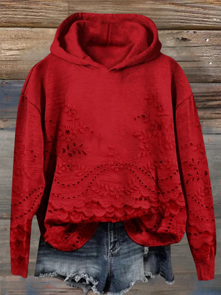 Saska™ | Chic Floral Hoodie