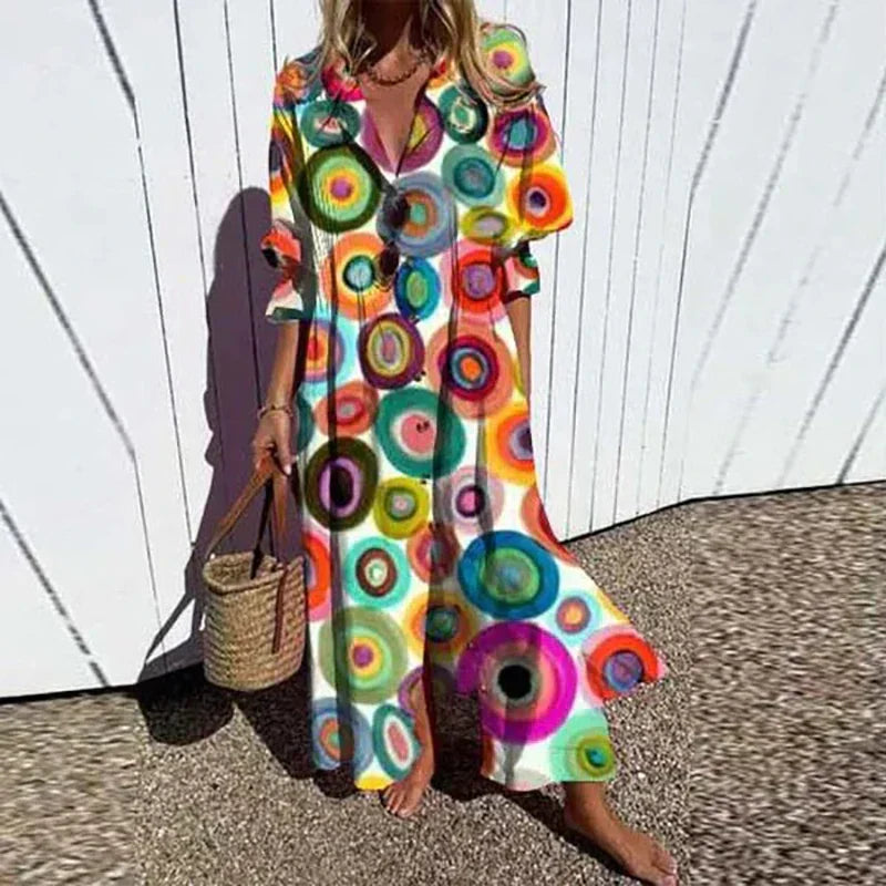 MELISSA | Chic Boho Maxi Dress