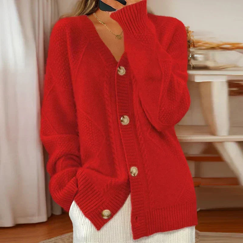 ELISE | Cable Cardigan