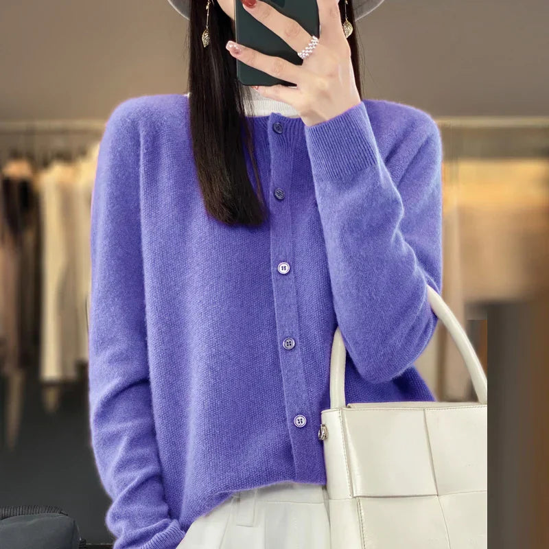 VERONICA | Buttoned Cardigan