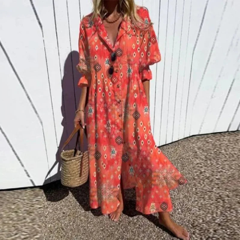 MELISSA | Chic Boho Maxi Dress