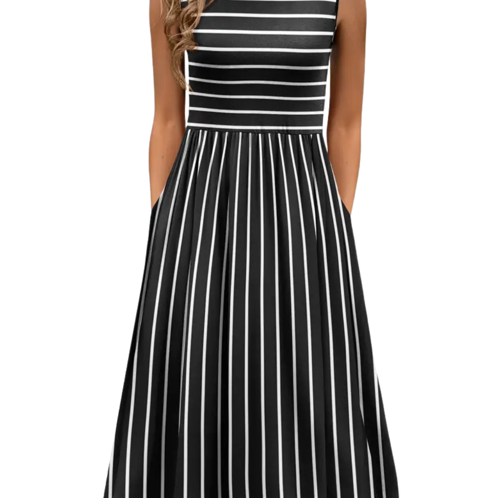 WREN™ – Breezy Floral Pocket Midi Dress