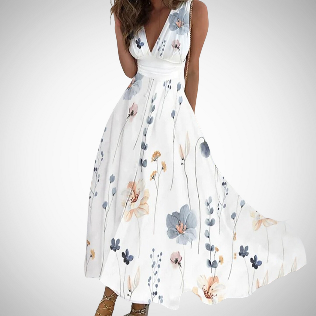MIRIANNE | Timeless Floral Maxi Dress