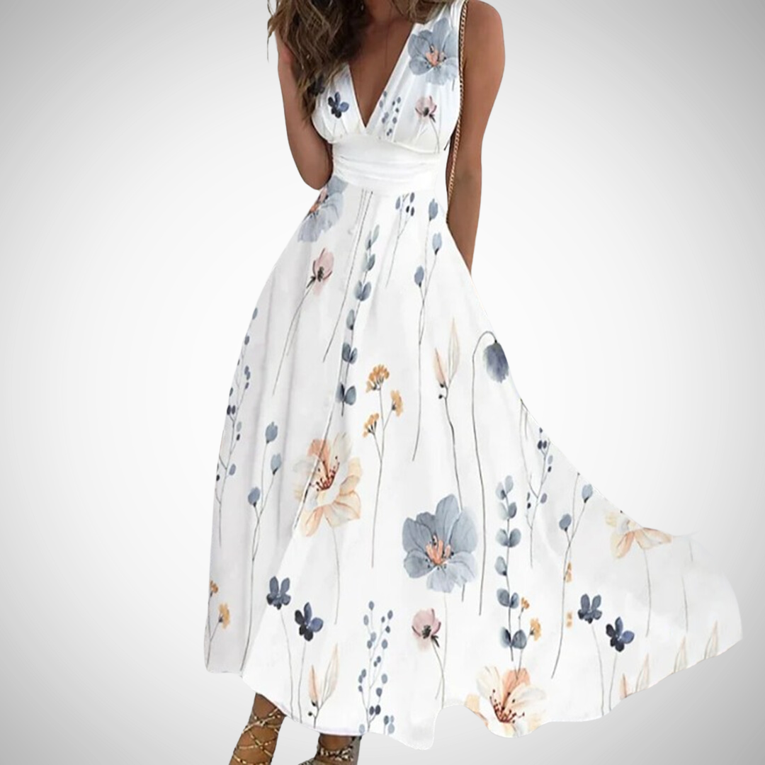 MIRIANNE | Timeless Floral Maxi Dress