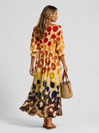 Xenia | Relaxed Printed Shirt Dress