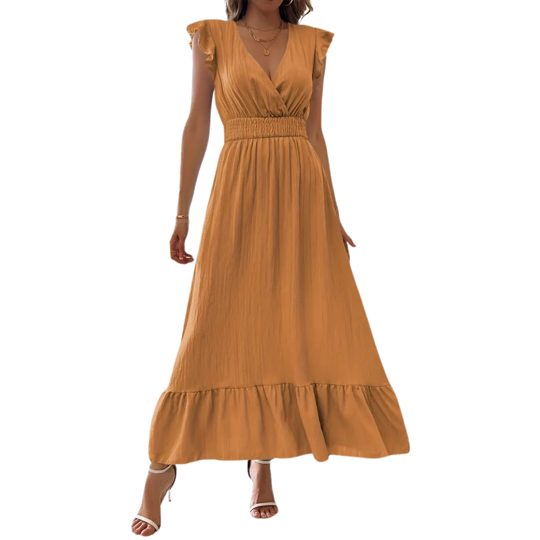 LORELEI | Breezy Short Sleeve Maxi Dress