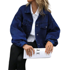 RICKI™ – Relaxed Distressed Street Denim Jacket