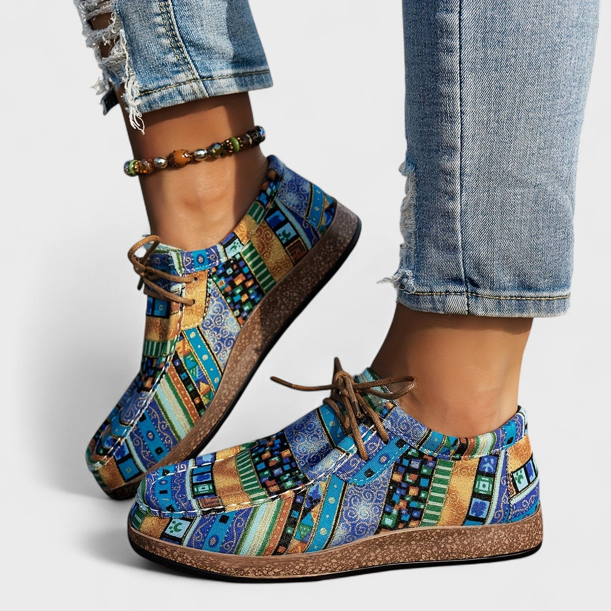 Seryphina | Colourblock Comfort Sneakers