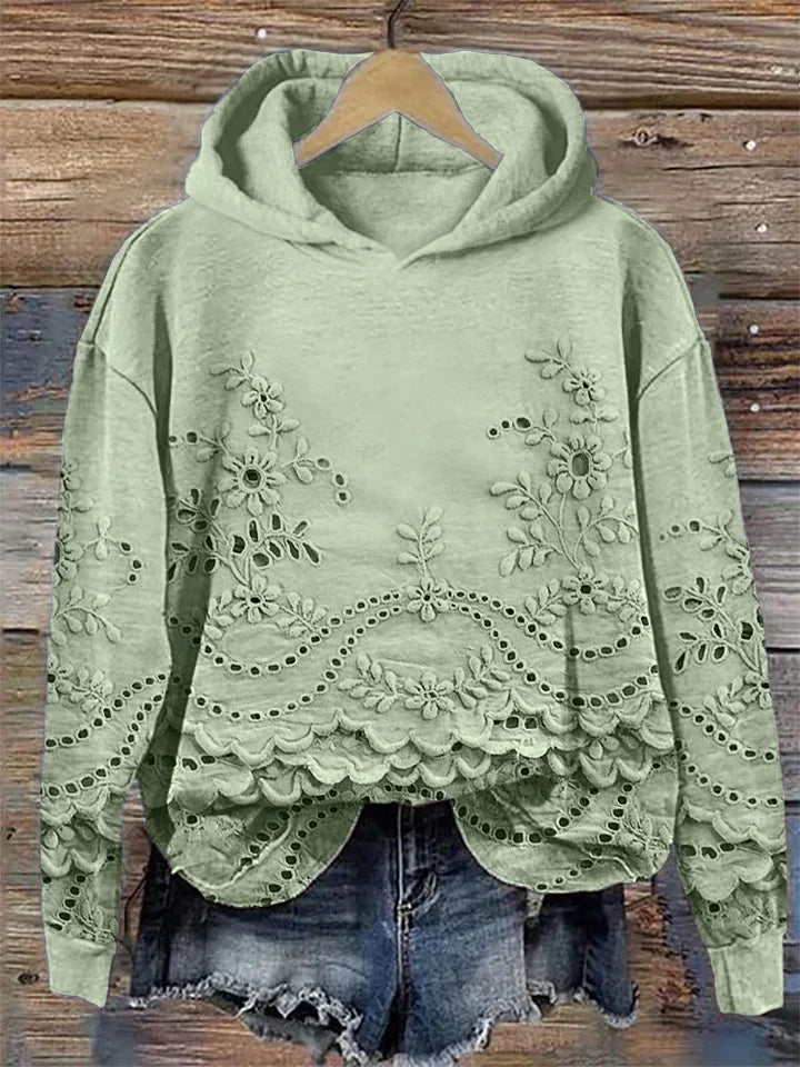 Saska™ | Chic Floral Hoodie