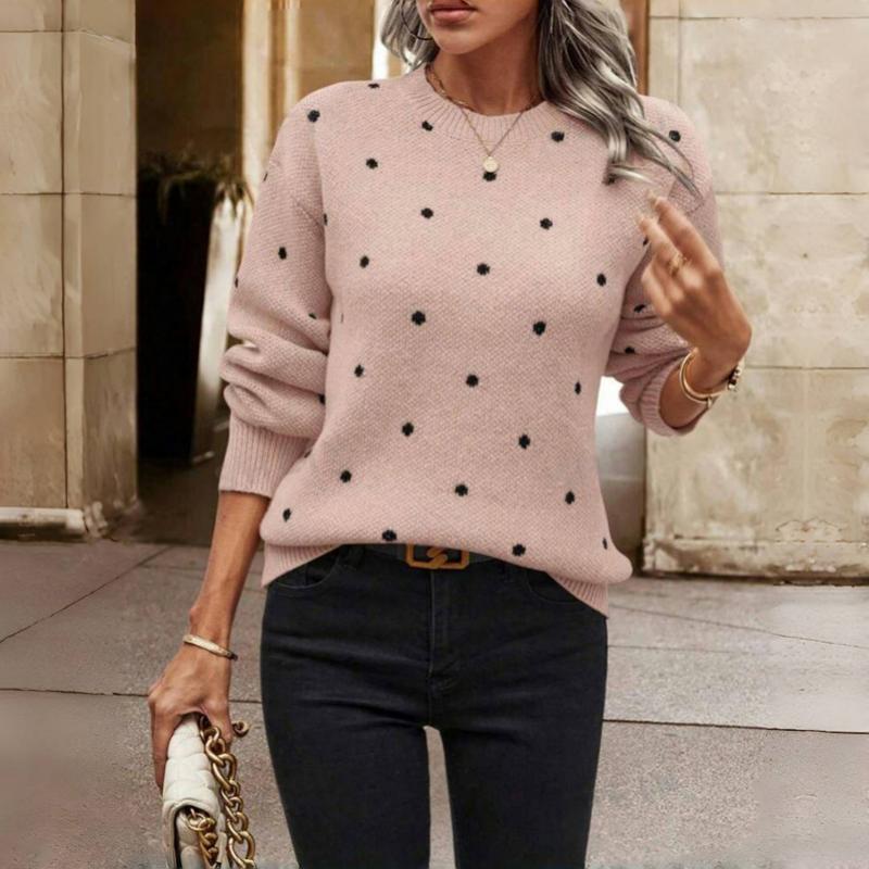GABRIELLE | Cozy Dot Sweater