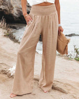 MONICA | Flowing Beach Pants with Wide Legs