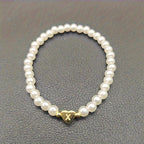 A-Z Pearl Beaded Bracelet