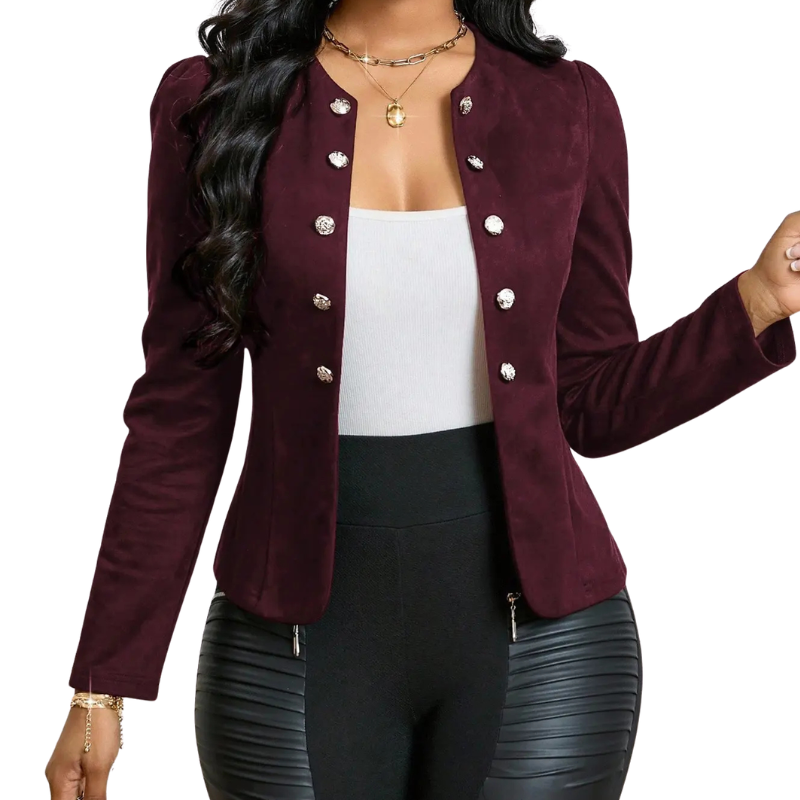 KYREE | Sophisticated Puff Shoulder Blazer