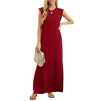 TASHA | Casual Sleeveless Maxi Dress