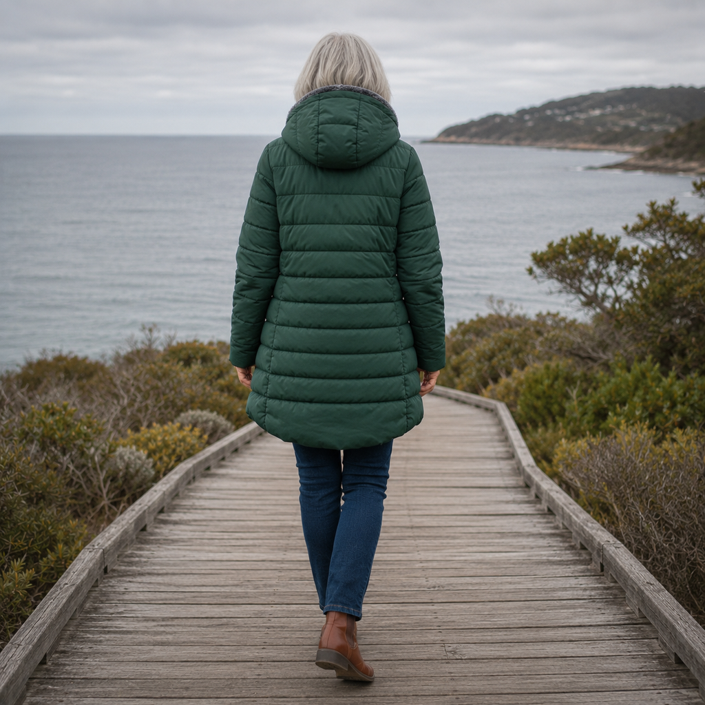 JAMI | Quilted A-Line Winter Coat