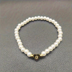 A-Z Pearl Beaded Bracelet