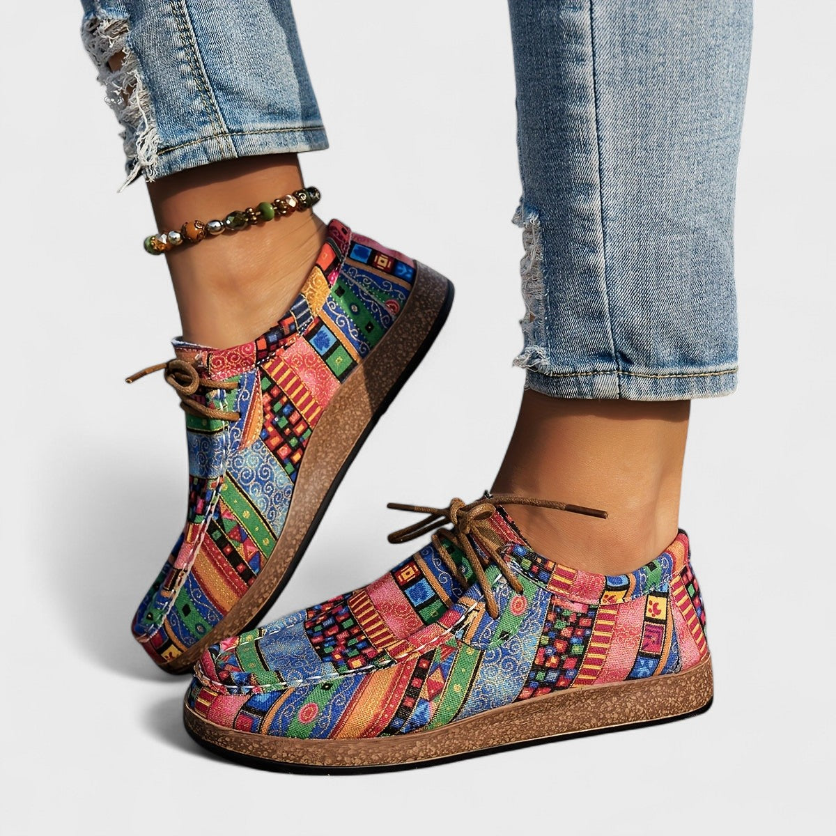 Seryphina | Colourblock Comfort Sneakers