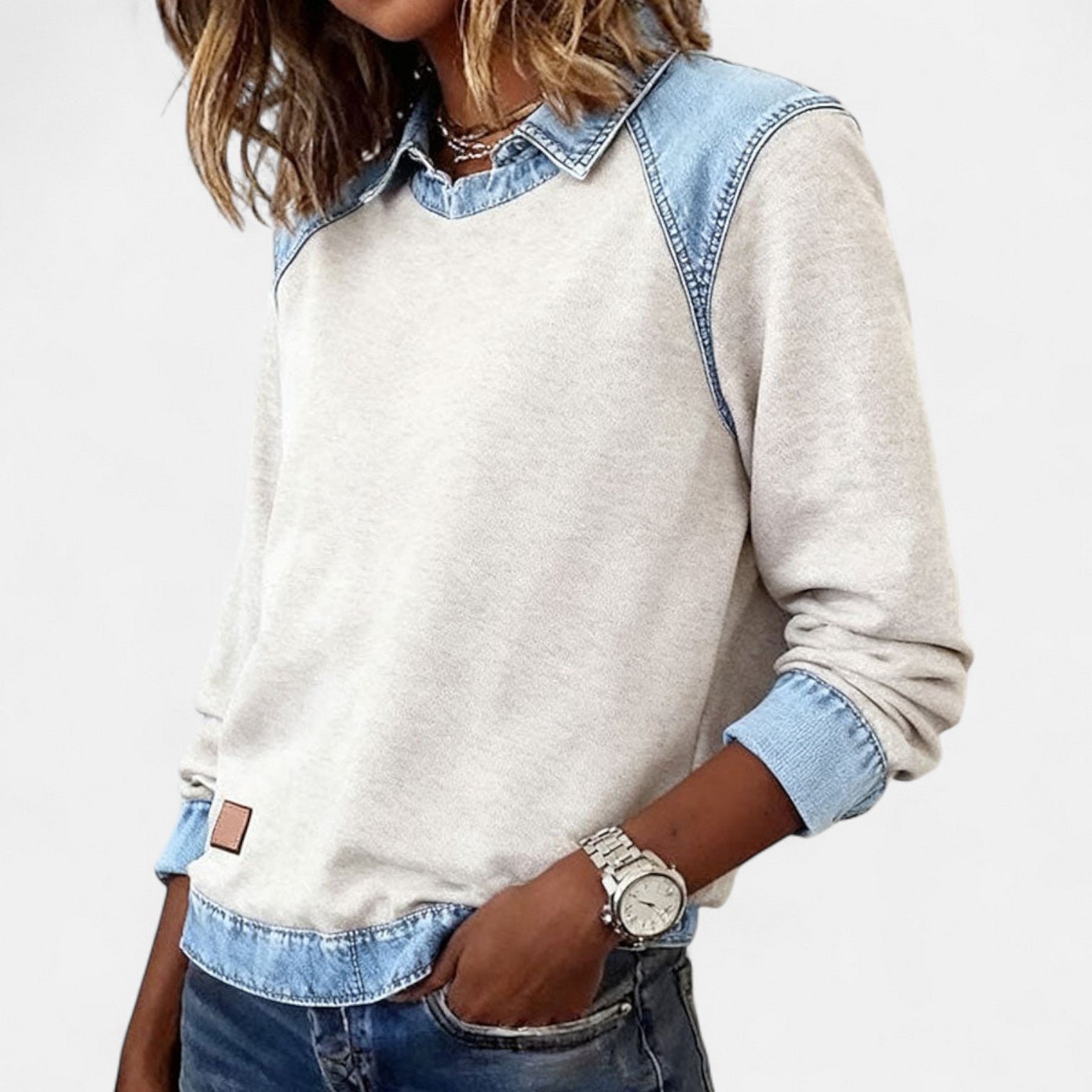 Regina™ | Trendy Long Sleeve Sweater