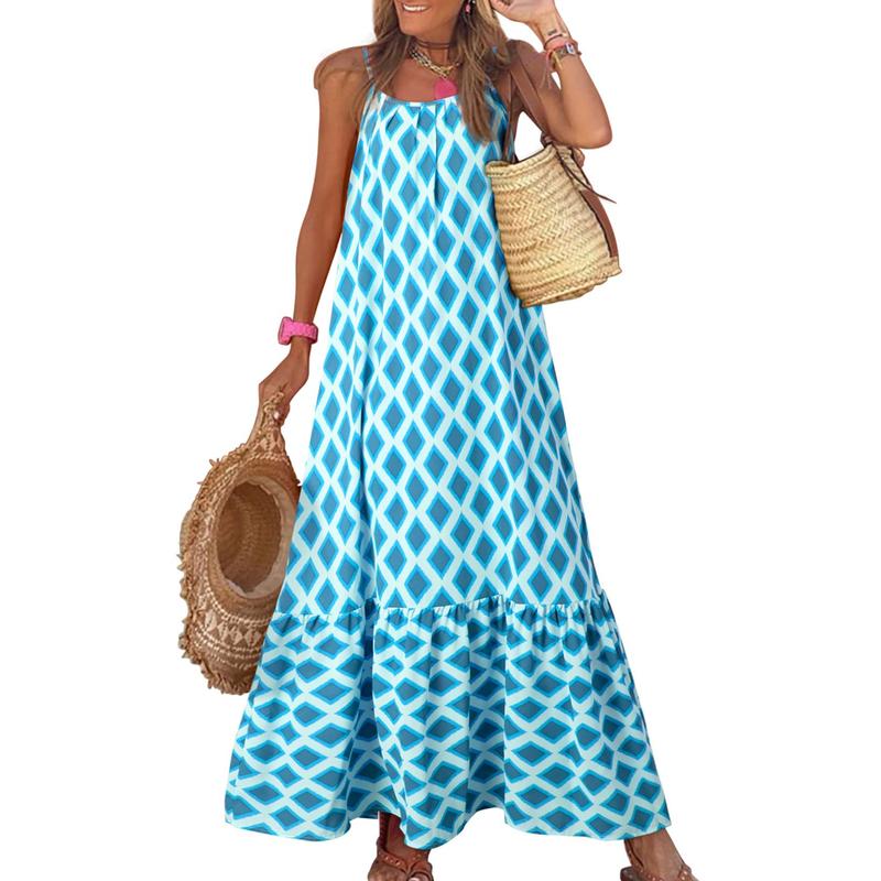 ZARIAMI | Elegant Casual High Waist Summer Maxi Dress